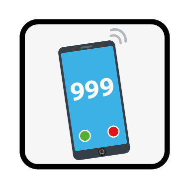 mobile phone dialling 999